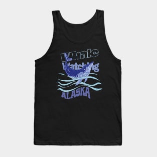 Alaska Whale Watching humpback beluga orca killer whales Tank Top